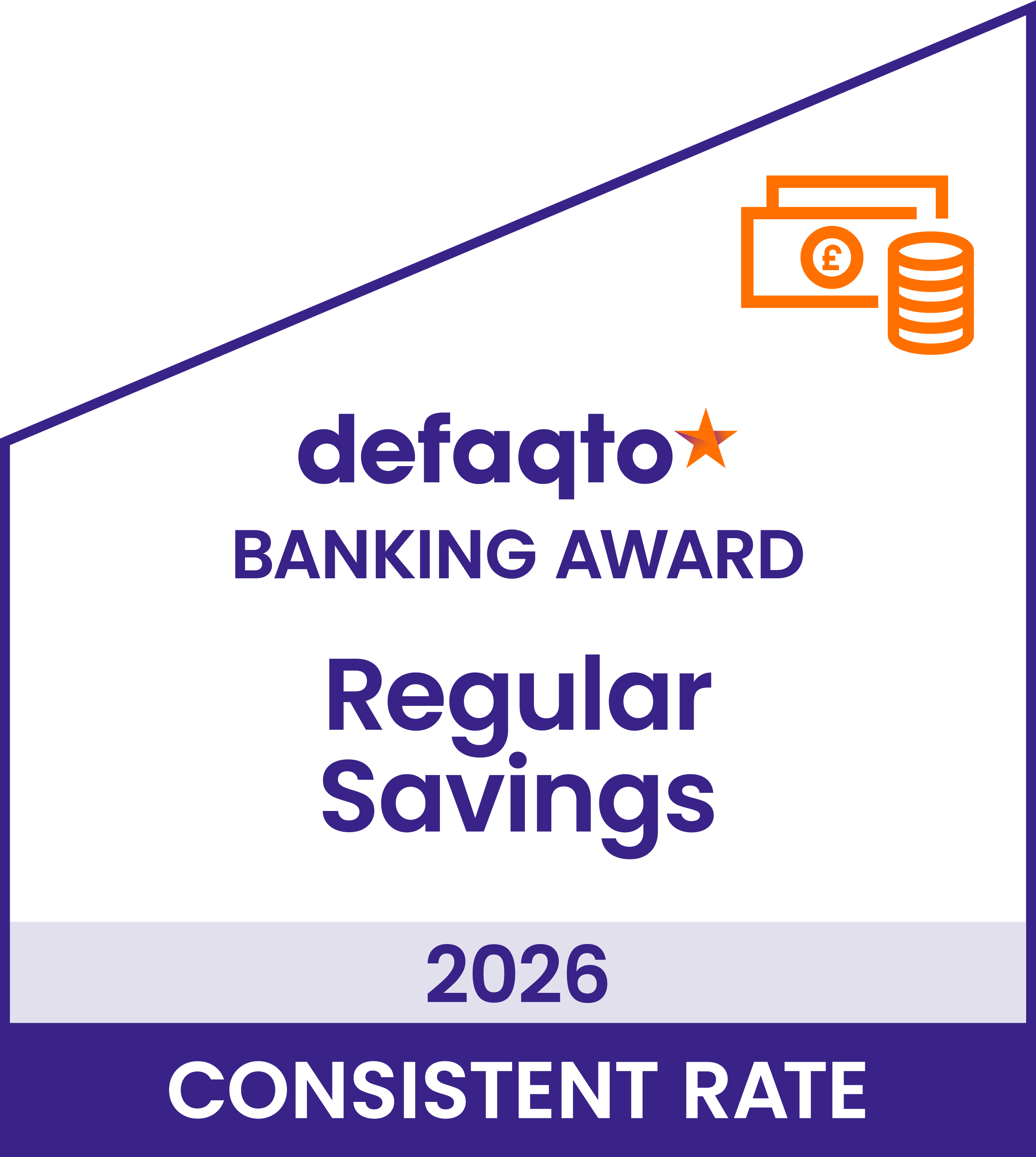 Defaqto Banking Award 2026 Regular Savings