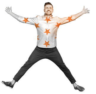 Defaqto man star jump RGB