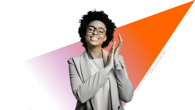 Defaqto imagery with backgrounds RGB Defaqto service ratings young business women